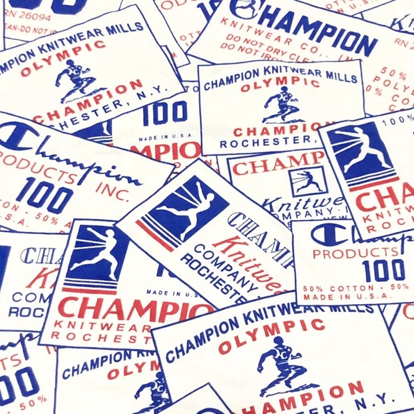 Champions Century Short Sleeve Chainstitch Shirt Men’s size Medium in White - Picture 7 of 7